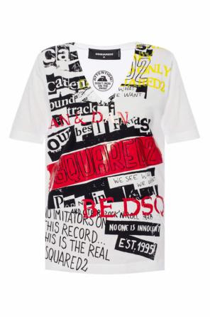 T-shirt z dekoltem w serek, zdjęcie 1 T-shirt z dekoltem w serek od Dsquared2